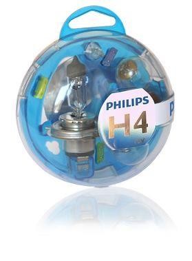 PHILIPS VisionPlus (комплект) H4 60/55W 12V P43t