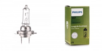 PHILIPS LongLifeEcoVision H7 55W 12V PX26d