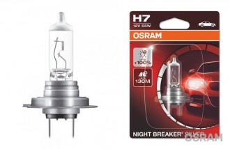 OSRAM NIGHT BREAKER SILVER H7 55W 12V PX26d