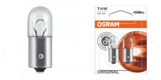 OSRAM Original Line T4W 4W 12V BA9s