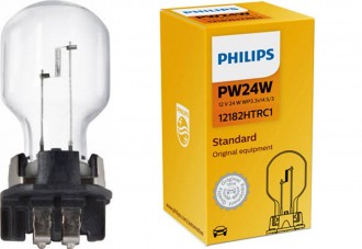 PHILIPS HiPerVision PW24W 24W 12V WP3.3x14.5/4