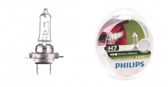 PHILIPS LongLifeEcoVision H7 55W 12V PX26d