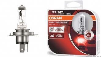 OSRAM NIGHT BREAKER SILVER H4 60/55W 12V P43t